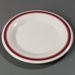 43011907 - Durus® Wide Rim Dinner Plate 10.5" - Roma on Bone