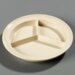 KL20325 - Kingline™ 3-Compartment Plate 8-23/32" / 1-1/4" - Tan