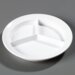 KL20302 - Kingline™ 3-Compartment Plate 8-23/32" / 1-1/4" - White