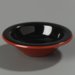 43043406 - Mosaic™ Durus® Rimmed Fruit Bowl 4-1/2 oz, 4-3/4" - Black-Terra Cotta