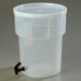 220930 - Round Dispenser 5 gal - See Thru