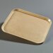 1814DFG031 - Glasteel™ Decorative Rectangular Tray 18", 14", 3/4" - Starfire Beige