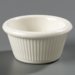 S27942 - Fluted Ramekin 2 oz - Bone