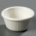 S28242 - Fluted Ramekin 3 oz - Bone