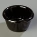 S27903 - Fluted Ramekin 2 oz - Black
