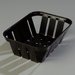 4403003 - Munchie Baskets™ 7-13/32", 5-3/8", 2-1/2" - Black