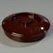 047001 - Tortilla Server w/Lid 7-1/4" / 1-15/16" - Brown