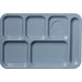 61459 - Left-Hand 6-Compartment Tray - Slate Blue