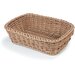 4920125 - DuraWeave™ Rectangular Basket 11-7/8", 8-1/4", 3-5/16" - Tan