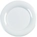 4302402 - Designer Displayware™ Wide Rim Round Plate 12" / 7/8" - White