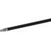362027503 - Flo-Pac® Plastic Coated Steel Handle w/Metal Threaded Tip 60" / 15/16"D - Black