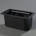 CM110303 - Coldmaster® 6" Third-size Divided Food Pan - Black