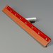 4007600 - Flo-Pac® Straight Red Gum Rubber Floor Squeegee With Heavy Duty Steel Frame 24"