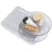 694207 - Petal Mist® Plate 12-13/16" - Clear
