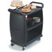 CC203603 - Small Bussing and Transport Cart 18" x 36" - Black