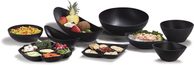 Ebony Bowls & Servers
