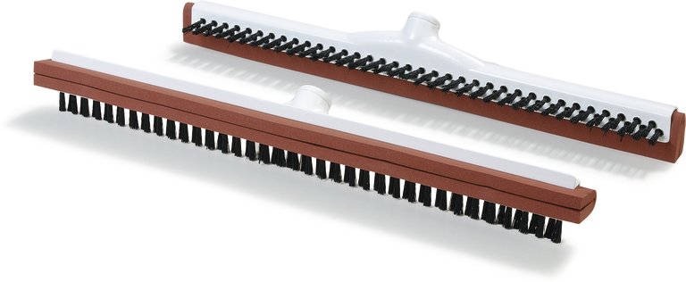 Double Foam Rubber Squeegee/Brush with Plastic Frame