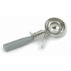 Stainless Steel Disher Scoop #8 Size 4 oz - Gray