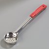 Measure Miser Perforated Red Handle 2 oz - Stainless Steel