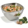 Square Bowl w/Hammered Finish 3.5 qt, 10 - Stainless Steel