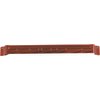 Spectrum Aluminum Brush Rack 17 Long - Red