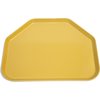Glasteel Fiberglass Tray Trapezoid 18 x 14 - Gold