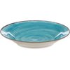 Mingle Melamine Rimmed Soup Bowl 28.5 oz - Aqua