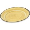 Mingle Melamine Round Charger 12.5 - Amber