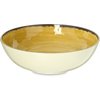 Mingle Melamine Large Serving Bowl 5 Quart - Amber