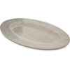 Grove Melamine Oval Plate 12 x 8 - Buff