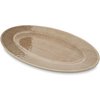 Grove Melamine Oval Plate 12 x 8 - Adobe