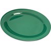 Durus Melamine Oval Platter Tray 12 x 9 - Green
