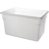 StorPlus Polyethylene Food Box Storage Container 21.5 Gallon, 26 x 18 x 15 - White