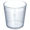 Stackable Old Fashion SAN Plastic Tumbler 9 oz - Clear