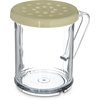 Shaker/Dredge With Cheese Yellow Lid 1 cup / 8 oz. - Yellow