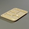 Left-Hand 6-Compartment Tray - Tan