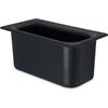 Coldmaster 6 Deep Third-size Food Pan 4 qt - Black