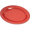 Durus Melamine Oval Platter Tray 12 x 9 - Sunset Orange