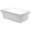 StorPlus Polyethylene Food Box Storage Container 3.5 Gallon, 18 x 12 x 6 - White