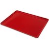 Glasteel Solid Low Edge Tray 12 x 16 - Red