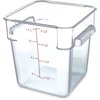 StorPlus Polycarbonate Square Food Square Container 8 qt - Clear