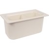 Coldmaster 6 D Third-size Divided Food Pan  - White