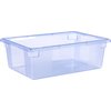 StorPlus Color-Coded Food Box Storage Container 12.5 Gallon, 26 x 18 x 9 - Blue