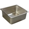 DuraPan Two-Third-Size Light Gauge Stainless Steel Steam Table Hotel Pan 6 Deep