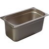 DuraPan Third-Size Heavy Gauge Stainless Steel Steam Table Hotel Pan 6 Deep - Stainless Steel