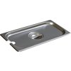 DuraPan Third-Size Stainless Steel Hotel Pan Slotted Handled Cover