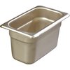 DuraPan Ninth-Size Heavy Gauge Stainless Steel Steam Table Hotel Pan 4 Deep - Stainless Steel