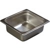 DuraPan Sixth-Size Light Gauge Stainless Steel Steam Table Hotel Pan 2.5 Deep