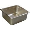 DuraPan Two-Third-Size Heavy Gauge Stainless Steel Steam Table Hotel Pan 6 Deep - Stainless Steel