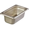 DuraPan Ninth-Size Heavy Gauge Stainless Steel Steam Table Hotel Pan 2.5 Deep - Stainless Steel